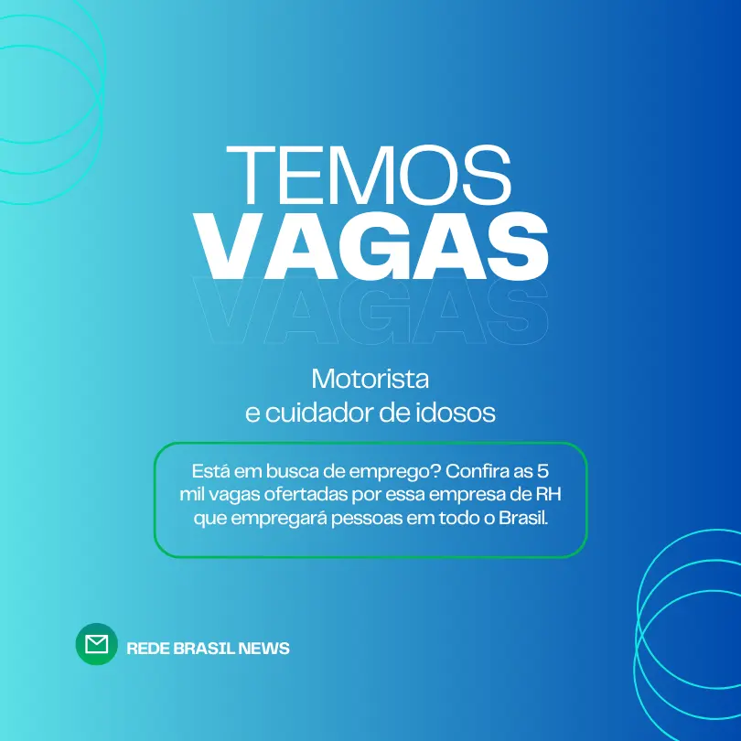 Está em busca de emprego? Confira as 5 mil vagas ofertadas por essa empresa de RH que empregará pessoas em todo o Brasil.