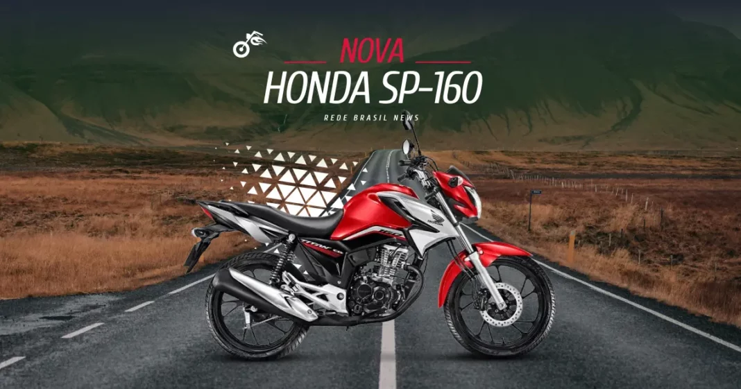 SP160 não é apenas uma motocicleta, mas um símbolo de avanço em design e tecnologia